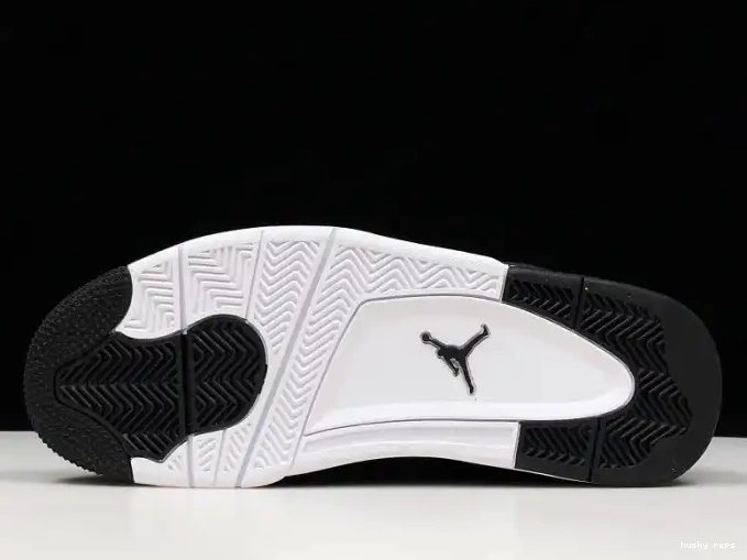 Rep Husky Metallic Air Jordan Royalty Black Gold-White 4 308497-032 0531